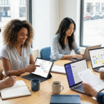 Communication and collaboration tools for teams working together online