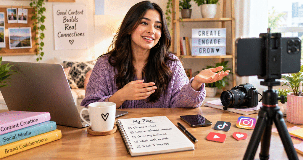 How to Start Influencer Marketing in 2026: A Beginner’s Guide to promoting brands through social media creators.