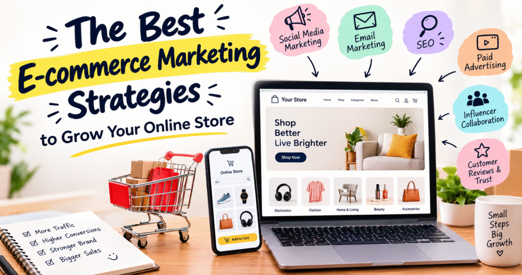 The best e-commerce marketing strategies to grow your online store